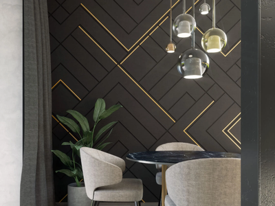 SNAKE - 3D effect geometric wallpaper _ BeWall