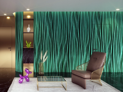 VELARIO - Solid-color wallpaper _ BeWall