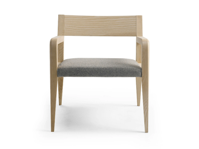 ARAGOSTA 582 - Ash easy chair with armrests _ Billiani
