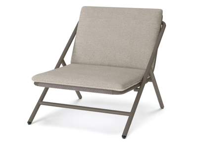 GARDA - Aluminium and fabric garden armchair _ Bivaq