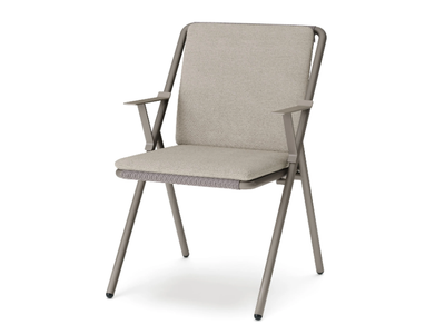 GARDA - Garden chair with armrests _ Bivaq