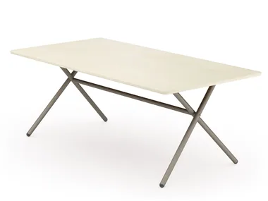 GARDA - Rectangular Dekton® garden table _ Bivaq