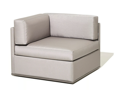 MOOD XL - Corner modular fabric garden armchair _ Bivaq