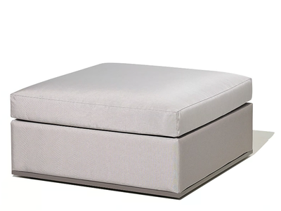 MOOD XL - Square fabric garden pouf _ Bivaq