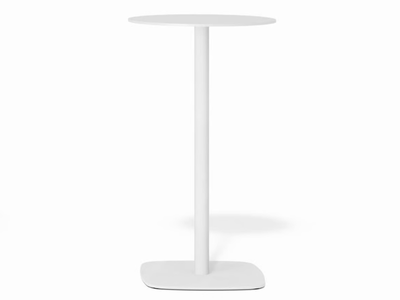 SIRKEL 105 - Round aluminium high table _ Bivaq