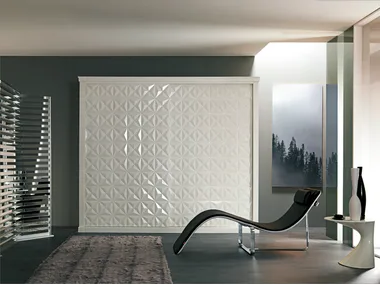 DIAMOND - Wooden wardrobe with sliding doors _ Bizzotto Italia