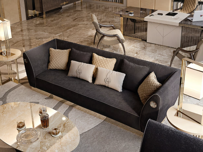 SYMPHONY - 3 seater fabric sofa _ Bizzotto Italia