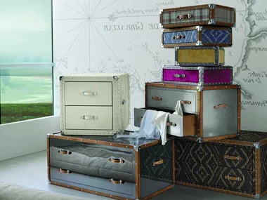 VOYAGE PRIVÈ - Modular chest of drawers _ Bizzotto Italia