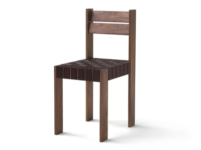 MOMANG - Solid wood chair open back _ Blå Station