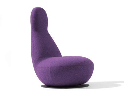 OPPO - Swivel upholstered armchair _ Blå Station