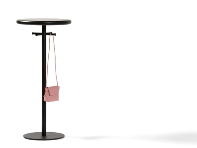 OXO - Round steel high side table _ Blå Station