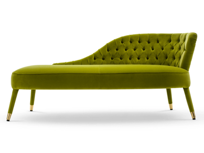 PENELOPE - Tufted fabric day bed _ Black Tie