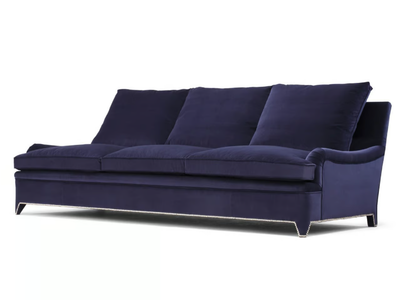 ARLÉS - 3 seater velvet sofa _ Blasco