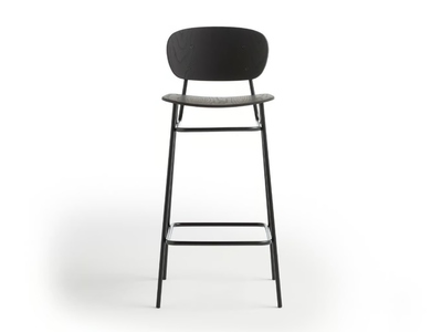 FOSCA - High ash stool with back _ Blasco&Vila