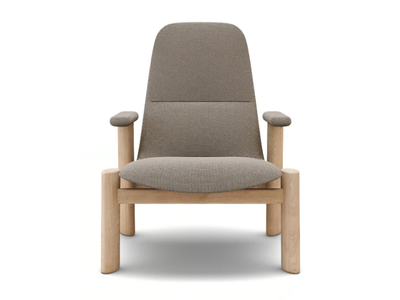KOKO - Fabric armchair with armrests _ Blasco&Vila