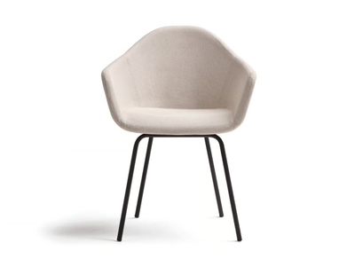 NOMAD - Fabric chair with armrests _ Blasco&Vila