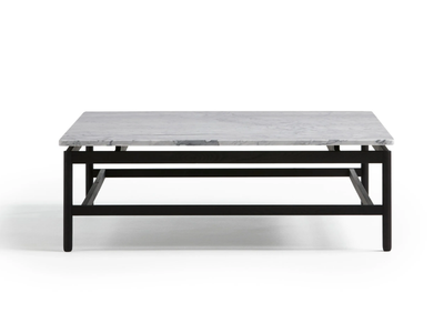 REM - Square Carrara marble coffee table _ Blasco&Vila