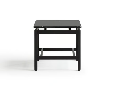 REM - Square Nero Marquina marble coffee table _ Blasco&Vila
