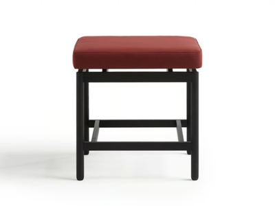 REM - Upholstered fabric stool with footrest _ Blasco&Vila