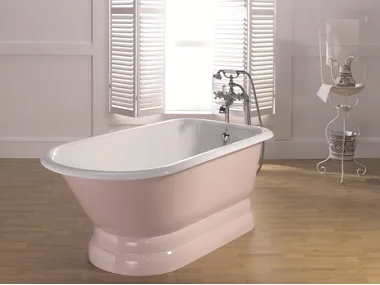 ANIS - Freestanding oval cast iron bathtub _ BLEU PROVENCE