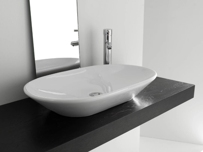 BP021-BP022-BP023 - Countertop oval ceramic washbasin _ BLEU PROVENCE