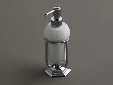 LUX - Ceramic Bathroom soap dispenser _ BLEU PROVENCE