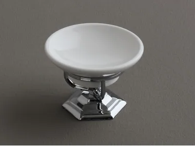 LUX - Countertop ceramic soap dish _ BLEU PROVENCE
