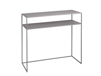 FERA - Rectangular powder coated steel console table _ blomus