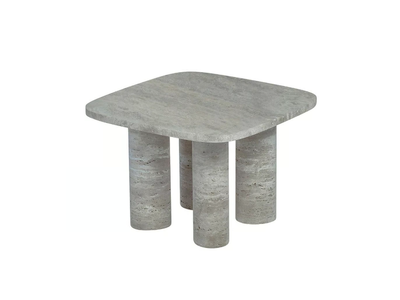 VOLOS - Square travertine coffee table _ blomus