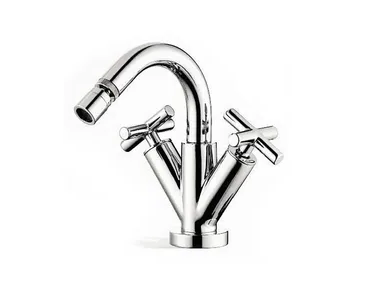 MARINET - Countertop bidet mixer with individual rosettes _ Blubbain