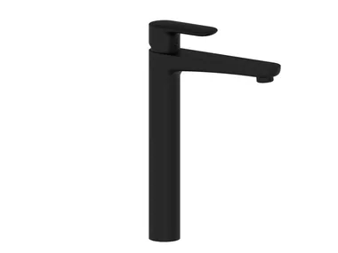 ROMY - High single handle countertop washbasin mixer _ Blubbain