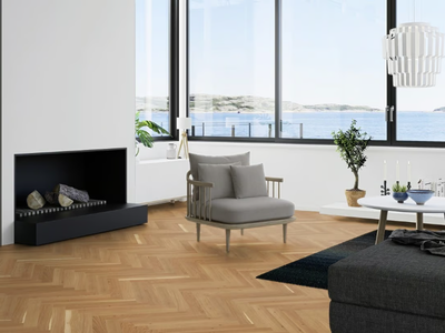 TRAFFIC OAK BASIC - 2 layers oak parquet _ BOEN