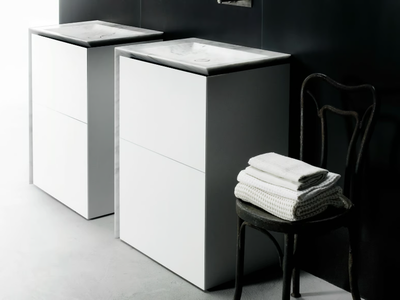 B15 - Single vanity unit with drawers
