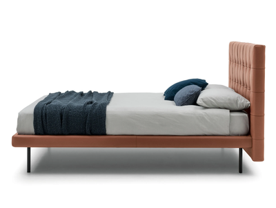 FREEDOM - Double bed with tufted headboard _ Bolzan