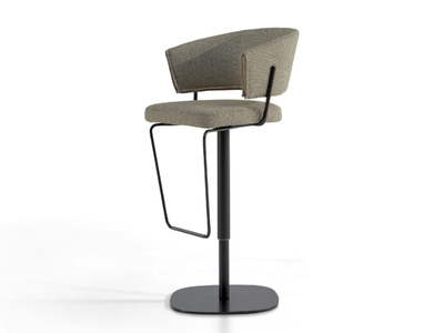 BAHIA TOO - Swivel high stool with armrests _ Bonaldo