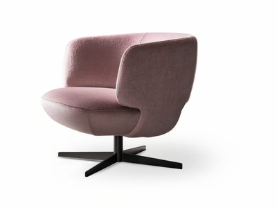 DOGE - Swivel fabric armchair _ Bonaldo