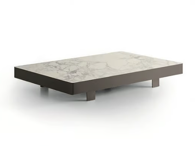 JAZZ - Low rectangular ceramic coffee table _ Bonaldo