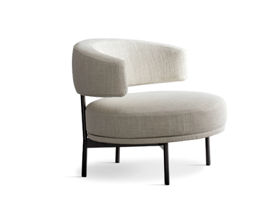 NEUILLY LOUNGE - Upholstered fabric armchair _ Bonaldo