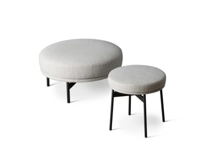 NEUILLY POUF - Upholstered round fabric pouf _ Bonaldo
