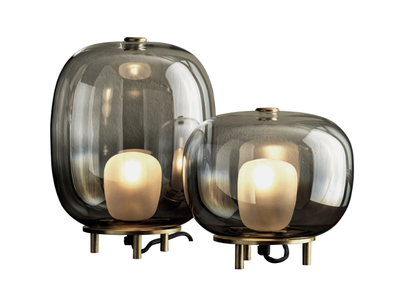 BLOW - Borosilicate glass table lamp _ Bontempi Casa