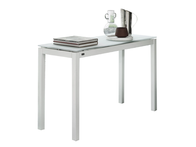MAGO - Extending crystal and steel console table _ Bontempi Casa