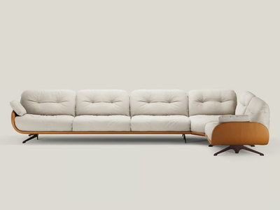AYTON - Corner sectional fabric sofa _ Borzalino