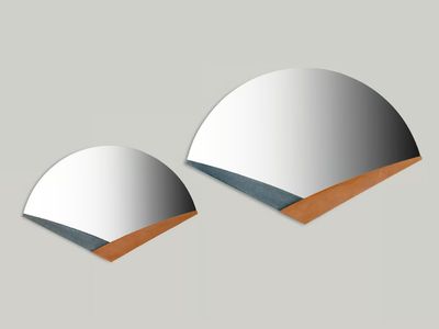 KIMI - Wall-mounted mirror with wooden structure _ Borzalino
