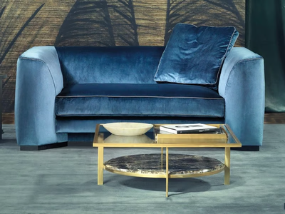 PAUL - Square crystal coffee table _ Borzalino