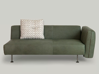 SHIFU - 3 seater leather sofa _ Borzalino