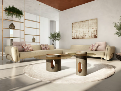 SHIFU - Corner sectional fabric sofa _ Borzalino