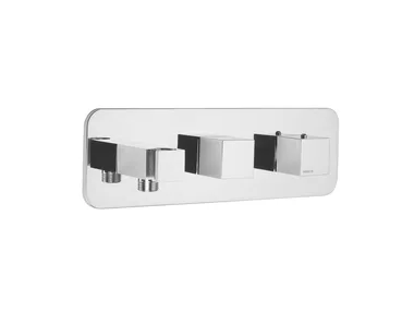 AKI - Thermostatic chromed brass bathtub mixer _ Bossini