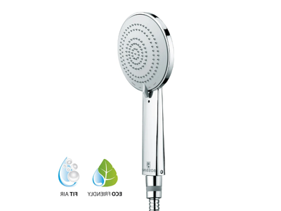 MIXA/3 Ø 110 - Design 3-spray handshower with anti-lime system _ Bossini