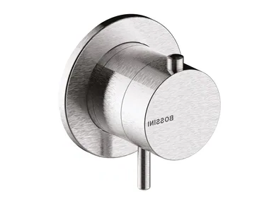 NOBU - INOX AISI 316L - Wall-mounted stainless steel remote control tap _ Bossini