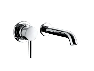 OKI - Design wall-mounted brass washbasin mixer _ Bossini
